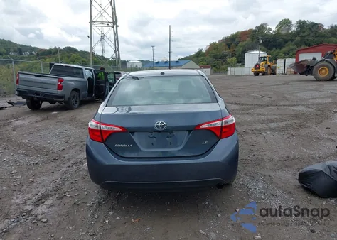 2015 Toyota Corolla Le Premium from USA, damaged, VIN 2T1BURHE7FC467951